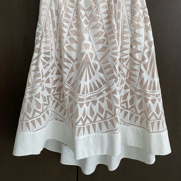 Bcbg high low skirt with shorts white and black available - Picture 3 of 17